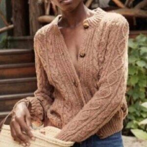 Doen Verona Cardigan - Chestnut - XS